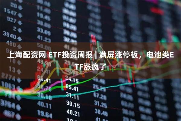 上海配资网 ETF投资周报 | 满屏涨停板，电池类ETF涨疯了